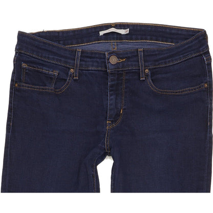 Levi's 711 Women Blue Skinny Slim Stretch Jeans W30 L31