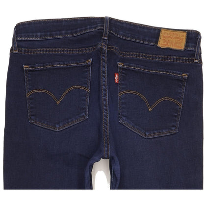 Levi's 711 Women Blue Skinny Slim Stretch Jeans W30 L31