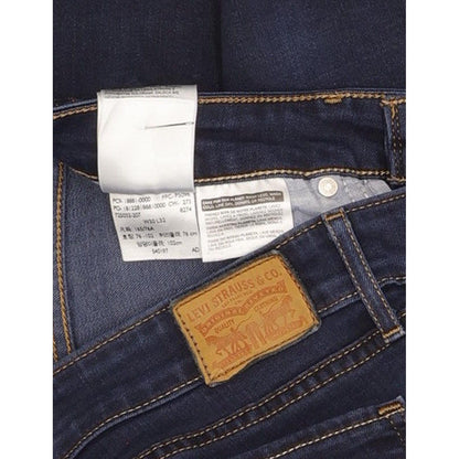 Levi's 711 Women Blue Skinny Slim Stretch Jeans W30 L31