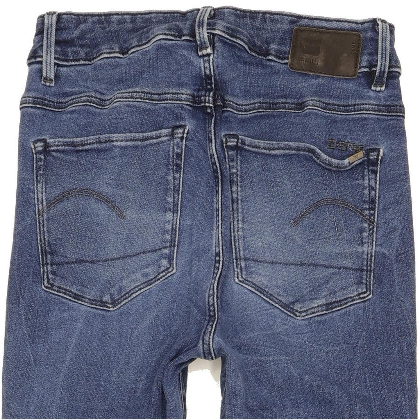 G-Star 3301 Ultra High Women Blue Skinny Slim Stretch Jeans W28 L31