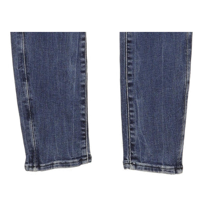 G-Star 3301 Ultra High Women Blue Skinny Slim Stretch Jeans W28 L31