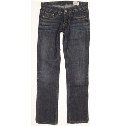 G-Star 3301 Women Blue Straight Slim Stretch Jeans W25 L28