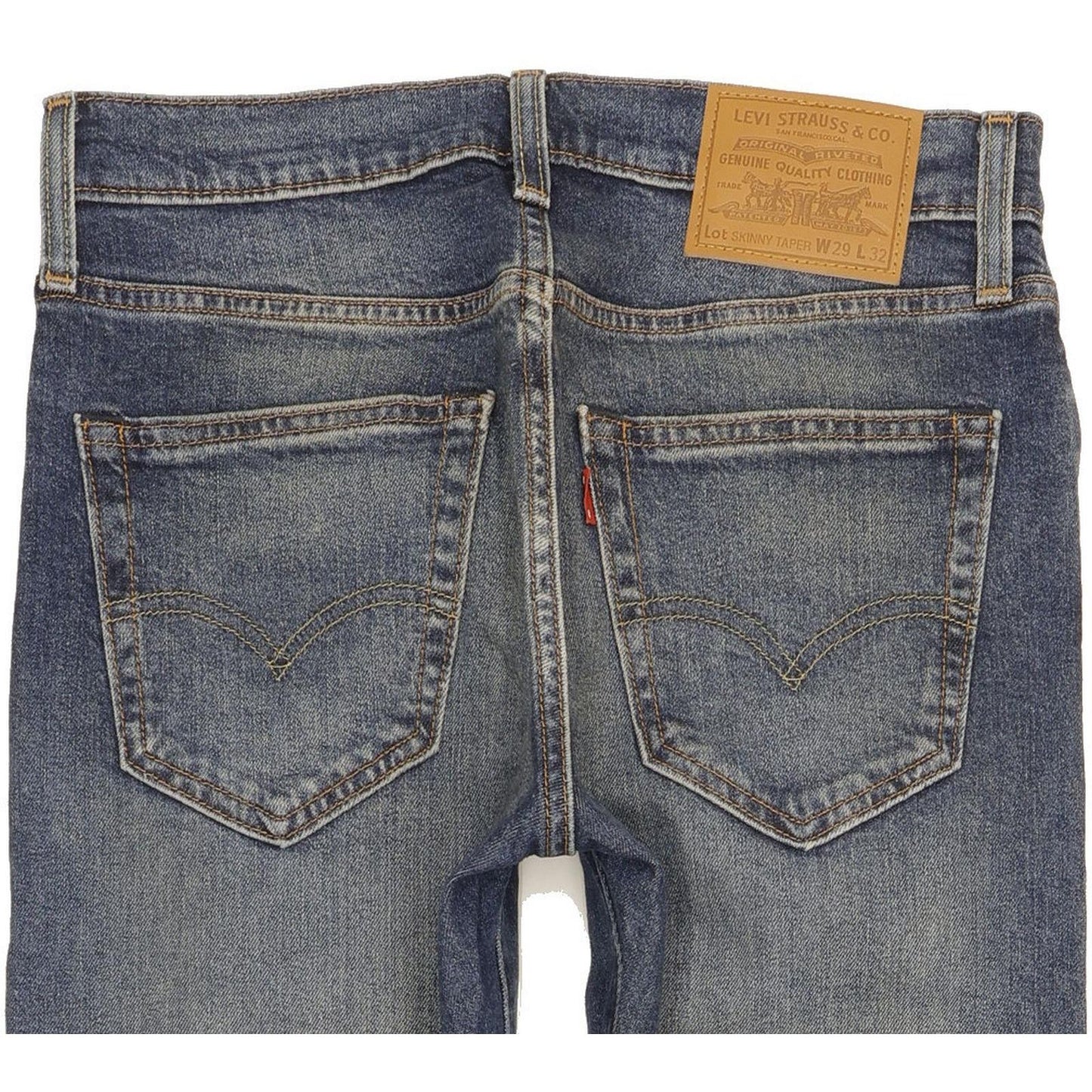 Levi's Men Blue Skinny Slim Jeans W29 L29