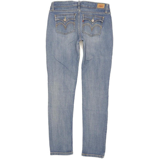 Levi's 524 Women Blue Skinny Slim Stretch Jeans W28 L31