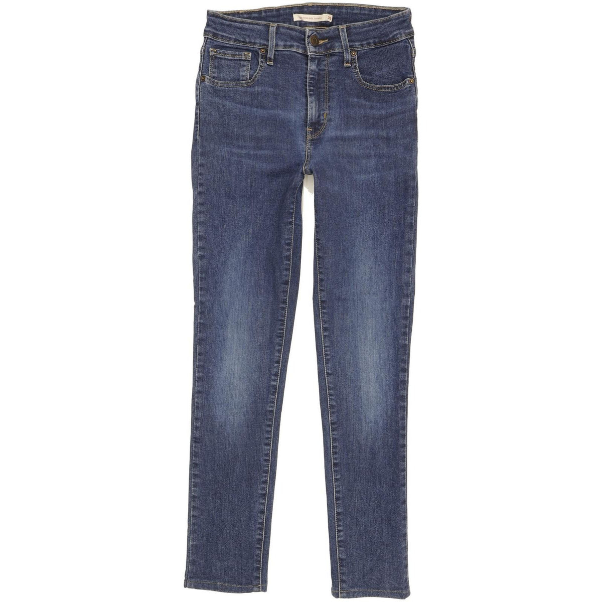 Levi's 721 Women Blue Skinny Slim Stretch Jeans W26 L26