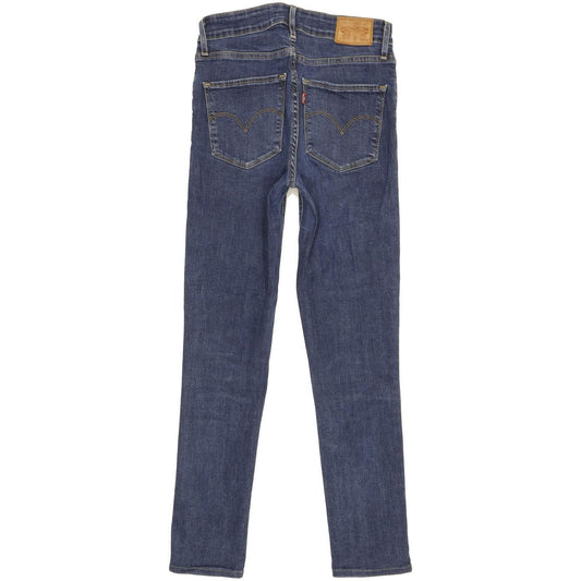Levi's 721 Women Blue Skinny Slim Stretch Jeans W26 L26