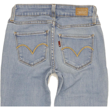 Levi's Legging Women Blue Skinny Slim Stretch Jeans W24 L30