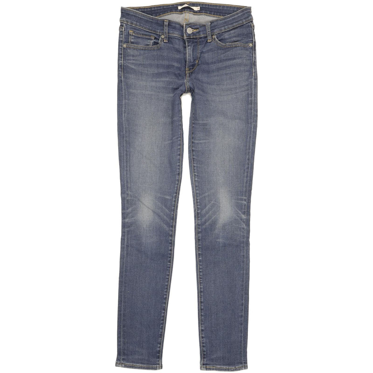 Levi's 711 Women Blue Skinny Slim Stretch Jeans W29 L32
