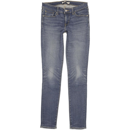 Levi's 711 Women Blue Skinny Slim Stretch Jeans W29 L32