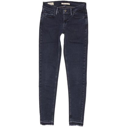 Levi's 710 Super Women Blue Skinny Slim Stretch Jeans W27 L32