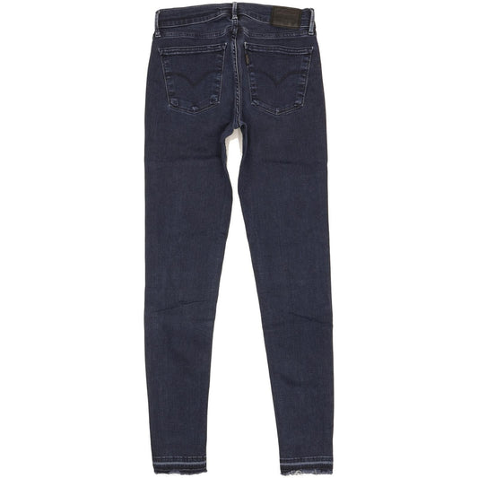 Levi's 710 Super Women Blue Skinny Slim Stretch Jeans W27 L32