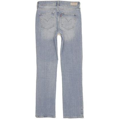 Levi's Demi Curve Women Blue Straight Classic Stretch Jeans W27 L29