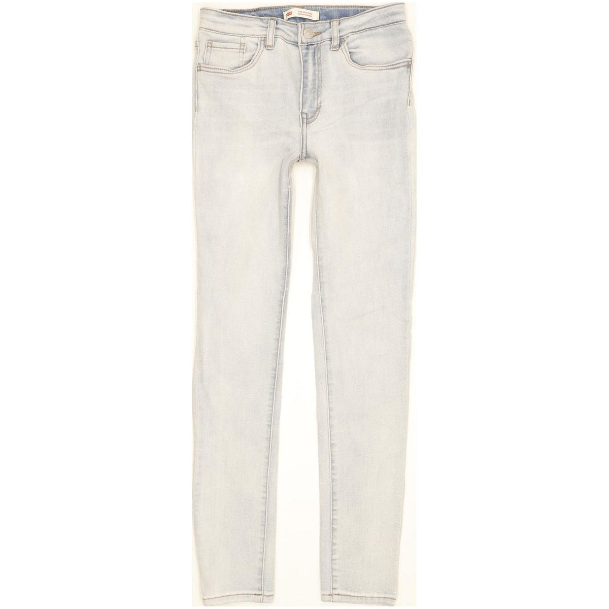 Levi's 720 Girls Women Blue Skinny Slim Stretch Jeans W24 L28