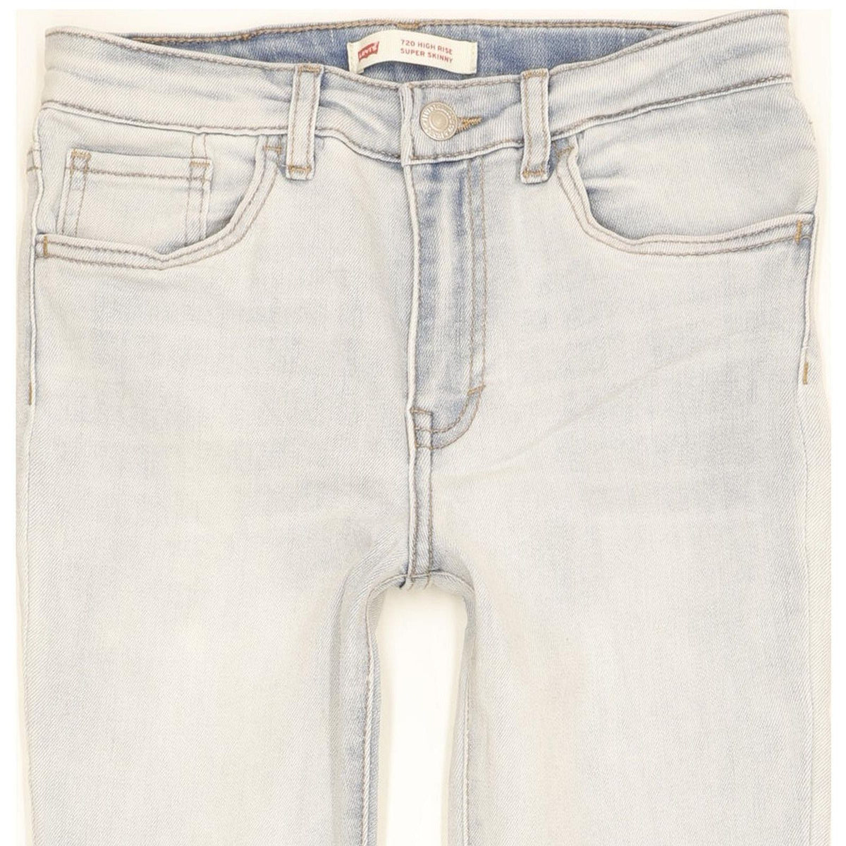 Levi's 720 Girls Women Blue Skinny Slim Stretch Jeans W24 L28
