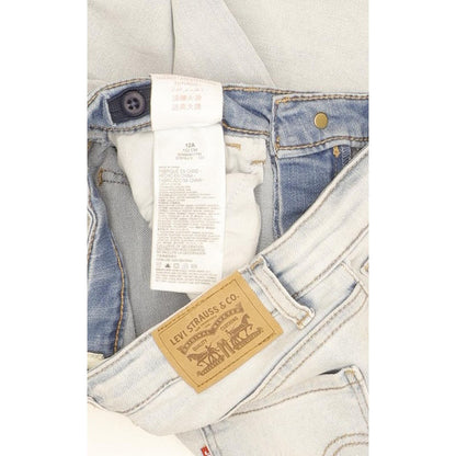 Levi's 720 Girls Women Blue Skinny Slim Stretch Jeans W24 L28