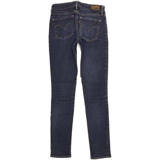 Levi's Demi Curve Women Blue Skinny Slim Stretch Jeans W27 L30