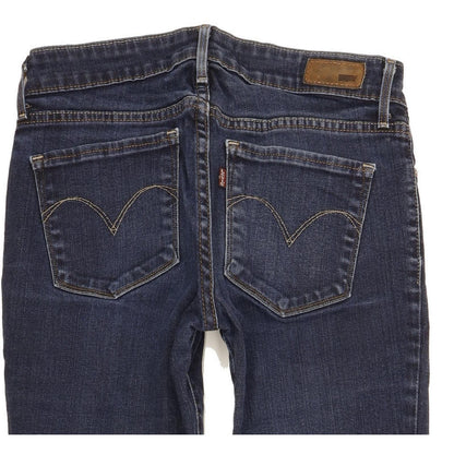 Levi's Demi Curve Women Blue Skinny Slim Stretch Jeans W27 L30