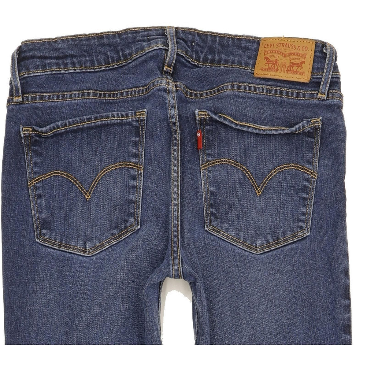 Levi's 711 Women Blue Skinny Slim Stretch Jeans W29 L34