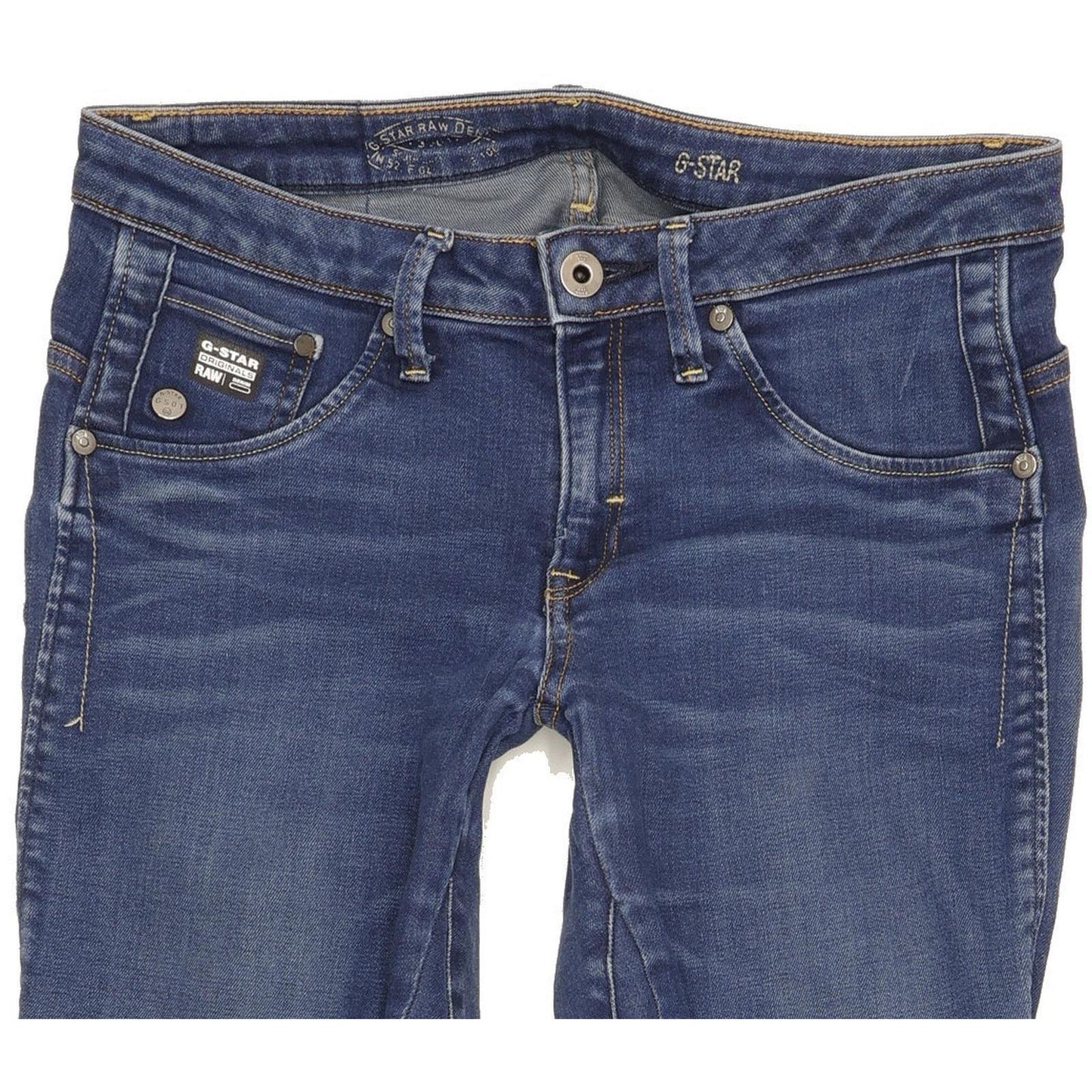 G-Star Arc 3D Women Blue Skinny Slim Stretch Jeans W27 L32
