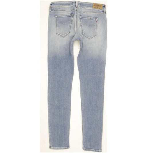 Replay Luz Women Blue Skinny Slim Stretch Jeans W28 L30
