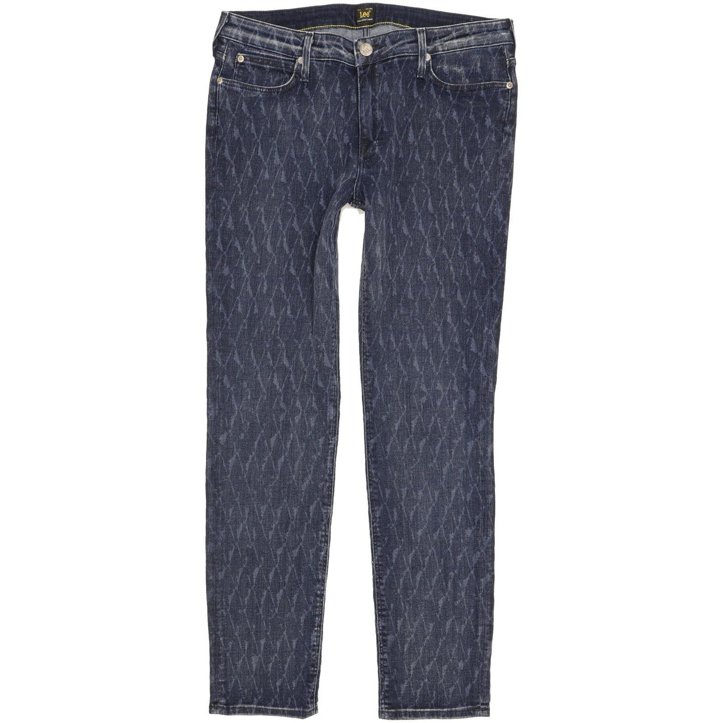 Lee Scarlett Women Blue Straight Slim Stretch Jeans W32 L29