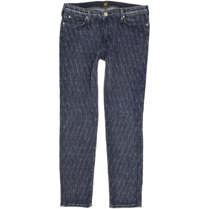 Lee Scarlett Women Blue Straight Slim Stretch Jeans W32 L29
