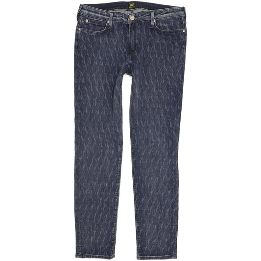 Lee Scarlett Women Blue Straight Slim Stretch Jeans W32 L29