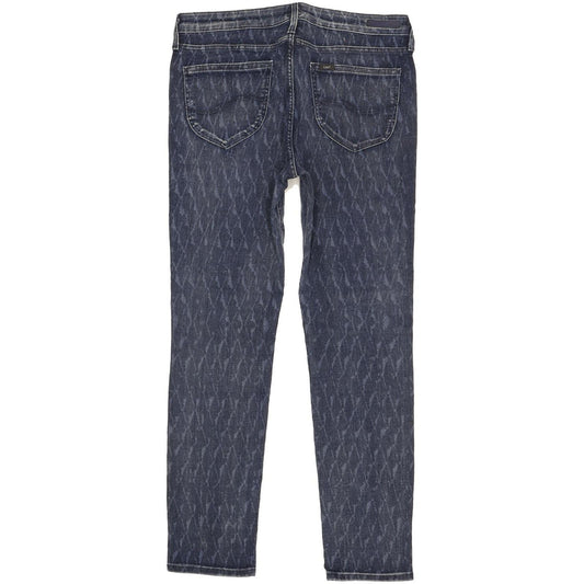 Lee Scarlett Women Blue Straight Slim Stretch Jeans W32 L29