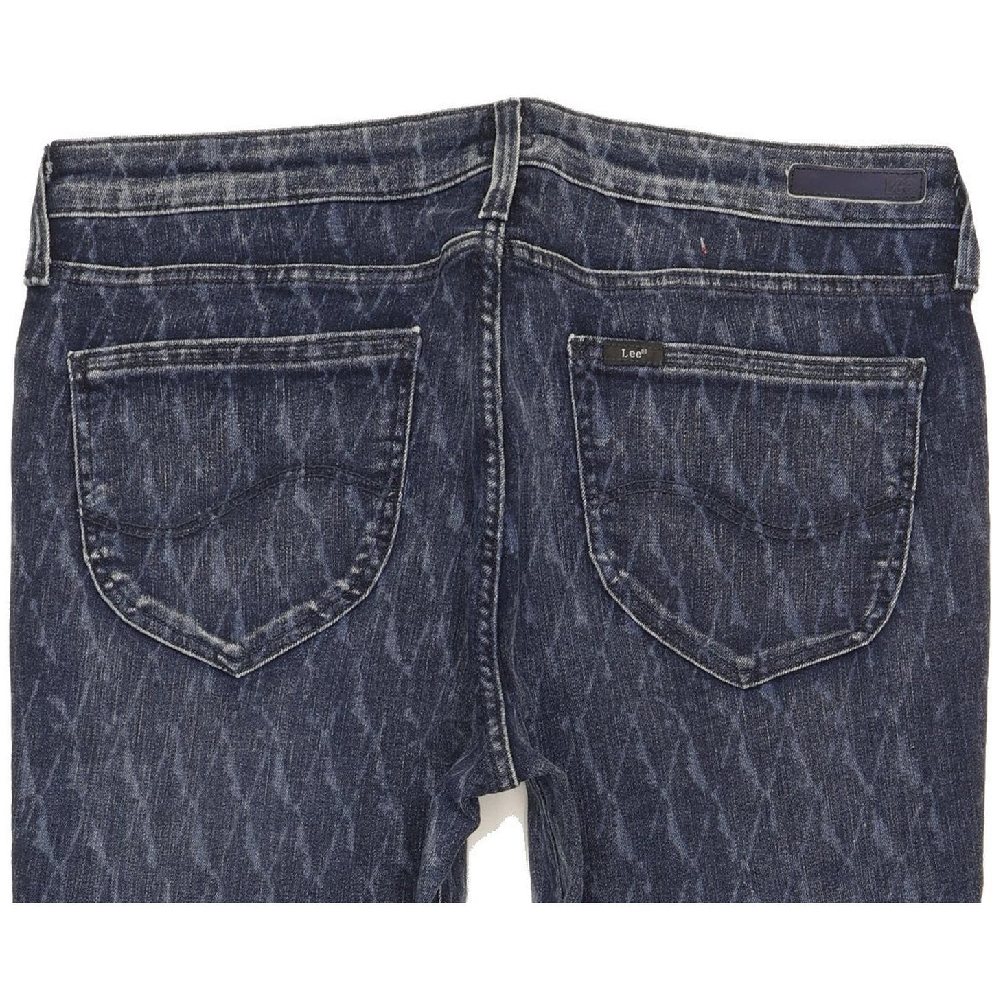 Lee Scarlett Women Blue Straight Slim Stretch Jeans W32 L29