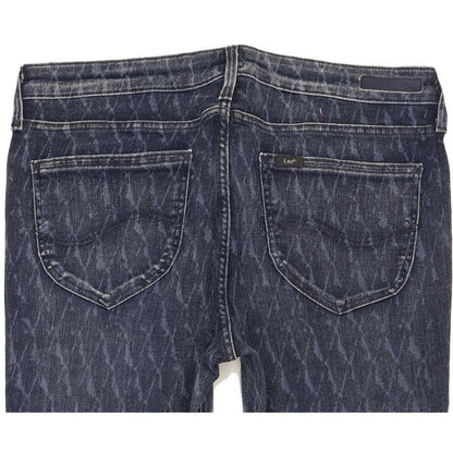 Lee Scarlett Women Blue Straight Slim Stretch Jeans W32 L29