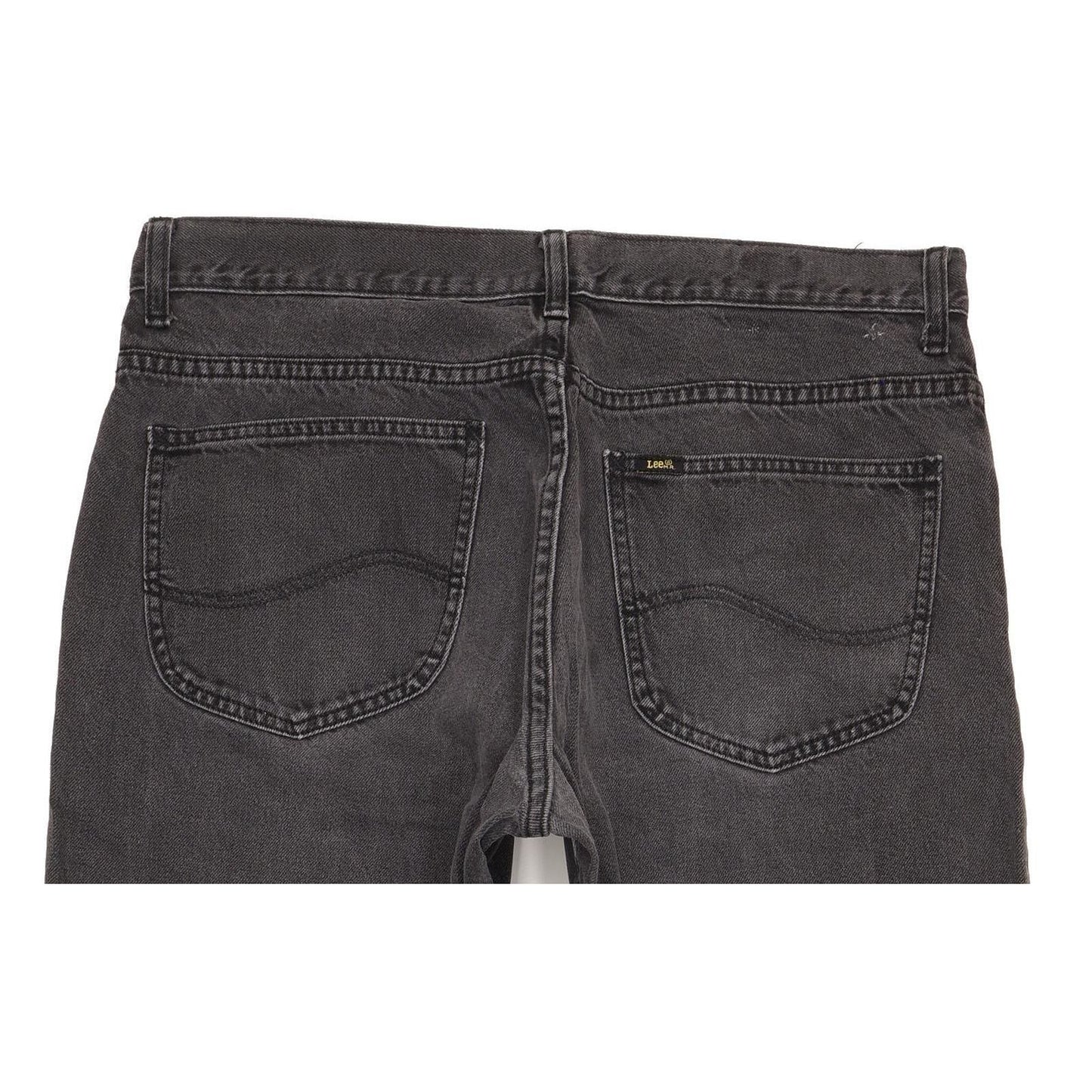 Lee Men Charcoal Straight Regular Jeans W36 L31