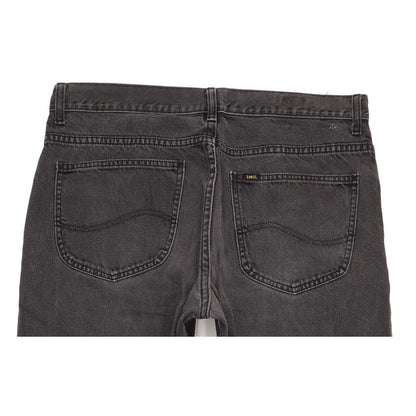 Lee Men Charcoal Straight Regular Jeans W36 L31