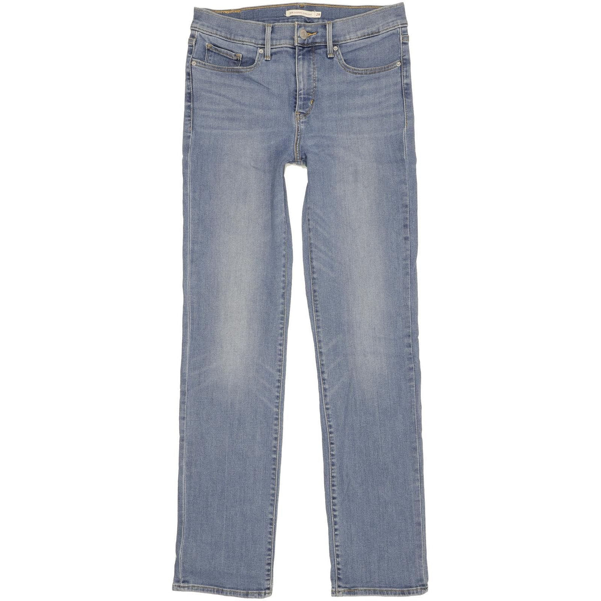 Levi's 314 Shaping Women Blue Straight Slim Stretch Jeans W29 L32