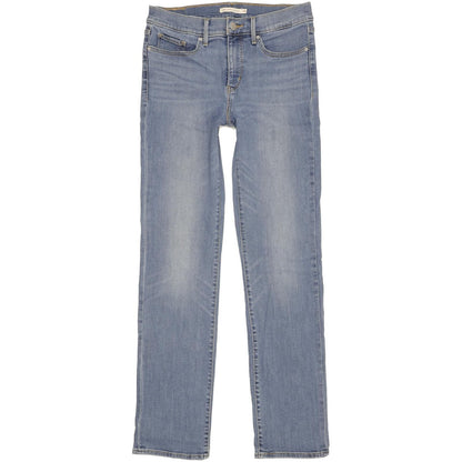 Levi's 314 Shaping Women Blue Straight Slim Stretch Jeans W29 L32