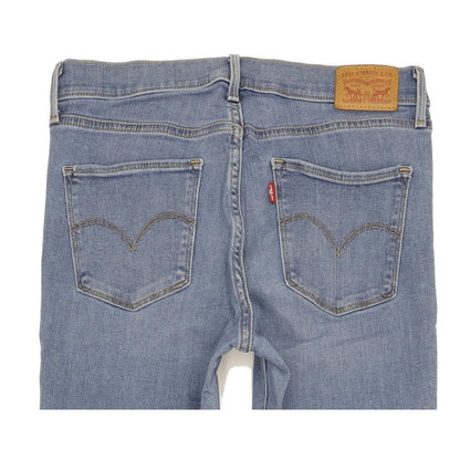 Levi's 314 Shaping Women Blue Straight Slim Stretch Jeans W29 L32