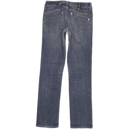 G-Star Midge Women Blue Straight Slim Stretch Jeans W27 L31