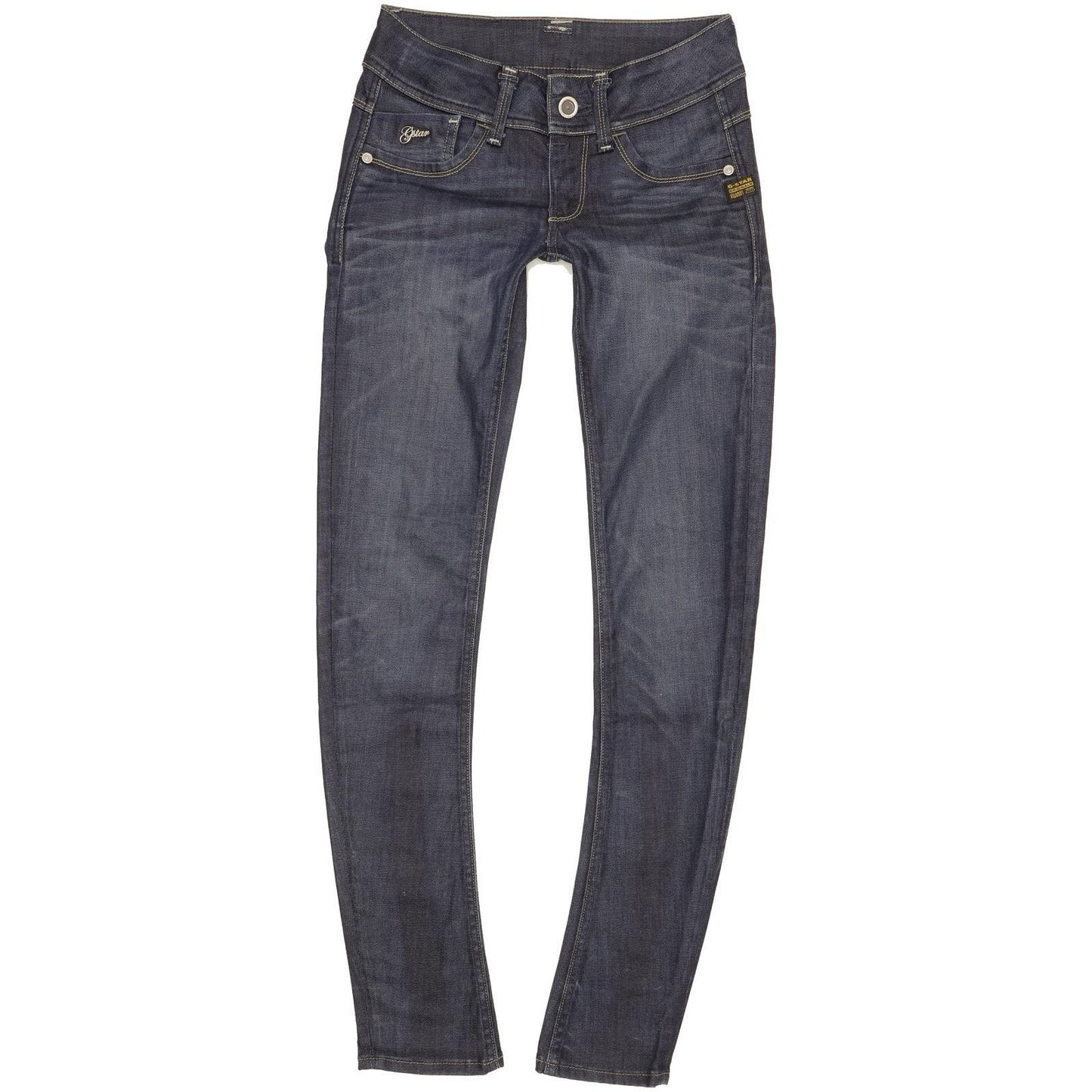 G-Star Lynn Women Navy Skinny Slim Stretch Jeans W25 L31