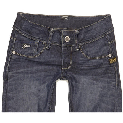 G-Star Lynn Women Navy Skinny Slim Stretch Jeans W25 L31