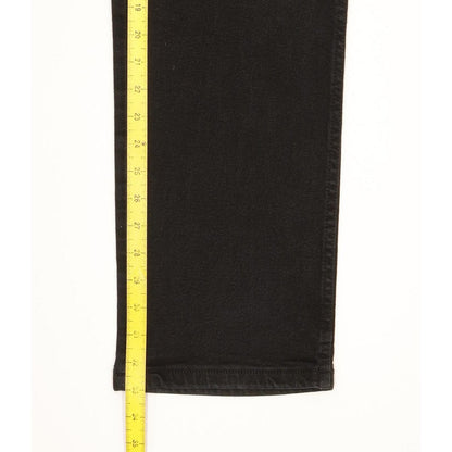 Wrangler Texas Men Black Straight Regular Stretch Jeans W36 L33