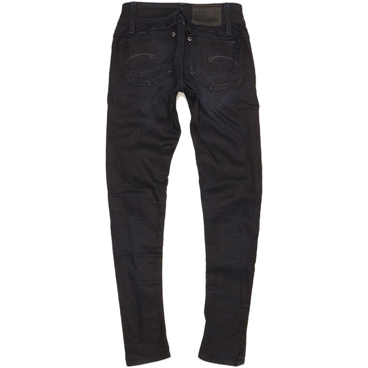 G-Star Lynn Women Navy Skinny Slim Stretch Jeans W26 L30