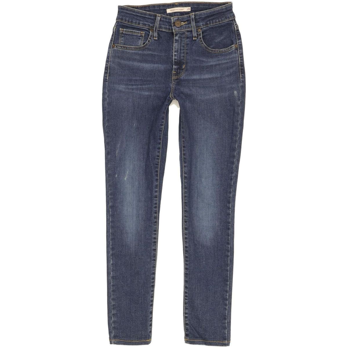 Levi's 721 Women Blue Skinny Slim Stretch Jeans W25 L26