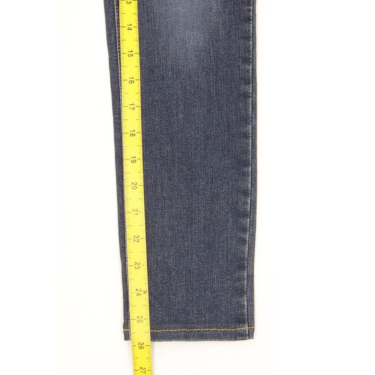 Levi's 721 Women Blue Skinny Slim Stretch Jeans W25 L26