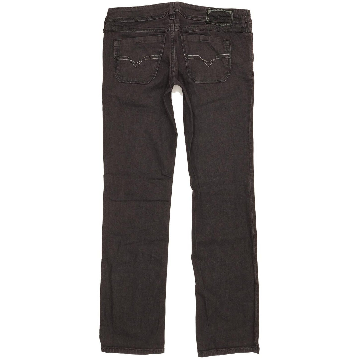 Diesel Lowky 0064U Women Navy Straight Slim Stretch Jeans W29 L30
