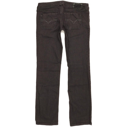 Diesel Lowky 0064U Women Navy Straight Slim Stretch Jeans W29 L30