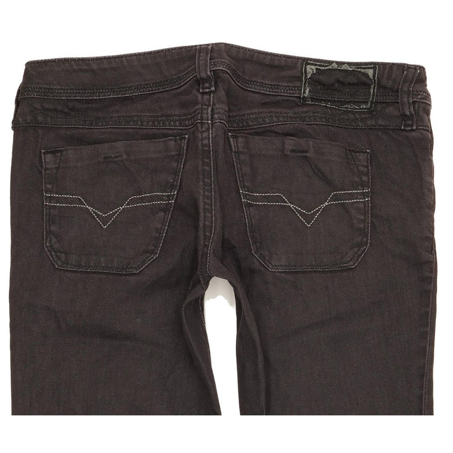 Diesel Lowky 0064U Women Navy Straight Slim Stretch Jeans W29 L30
