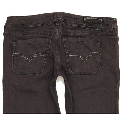 Diesel Lowky 0064U Women Navy Straight Slim Stretch Jeans W29 L30