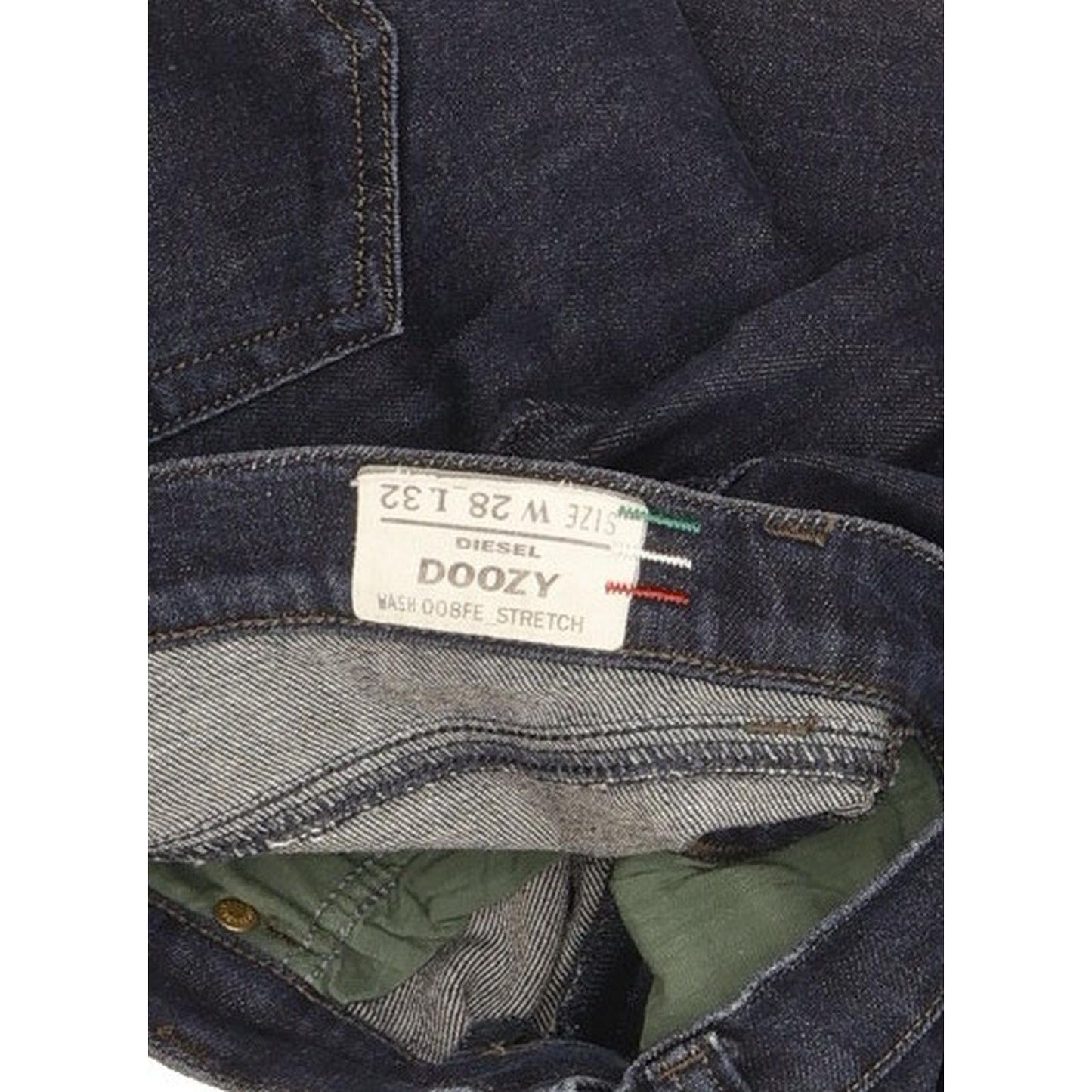 Diesel Doozy Women Blue Bootcut Slim Stretch Jeans W28 L31