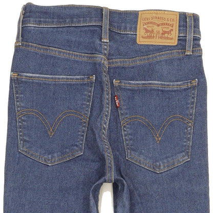 Levi's Mile Women Blue Skinny Slim Stretch Jeans W25 L28