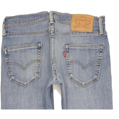 Levi's 511 Men Blue Straight Slim Stretch Jeans W29 L32