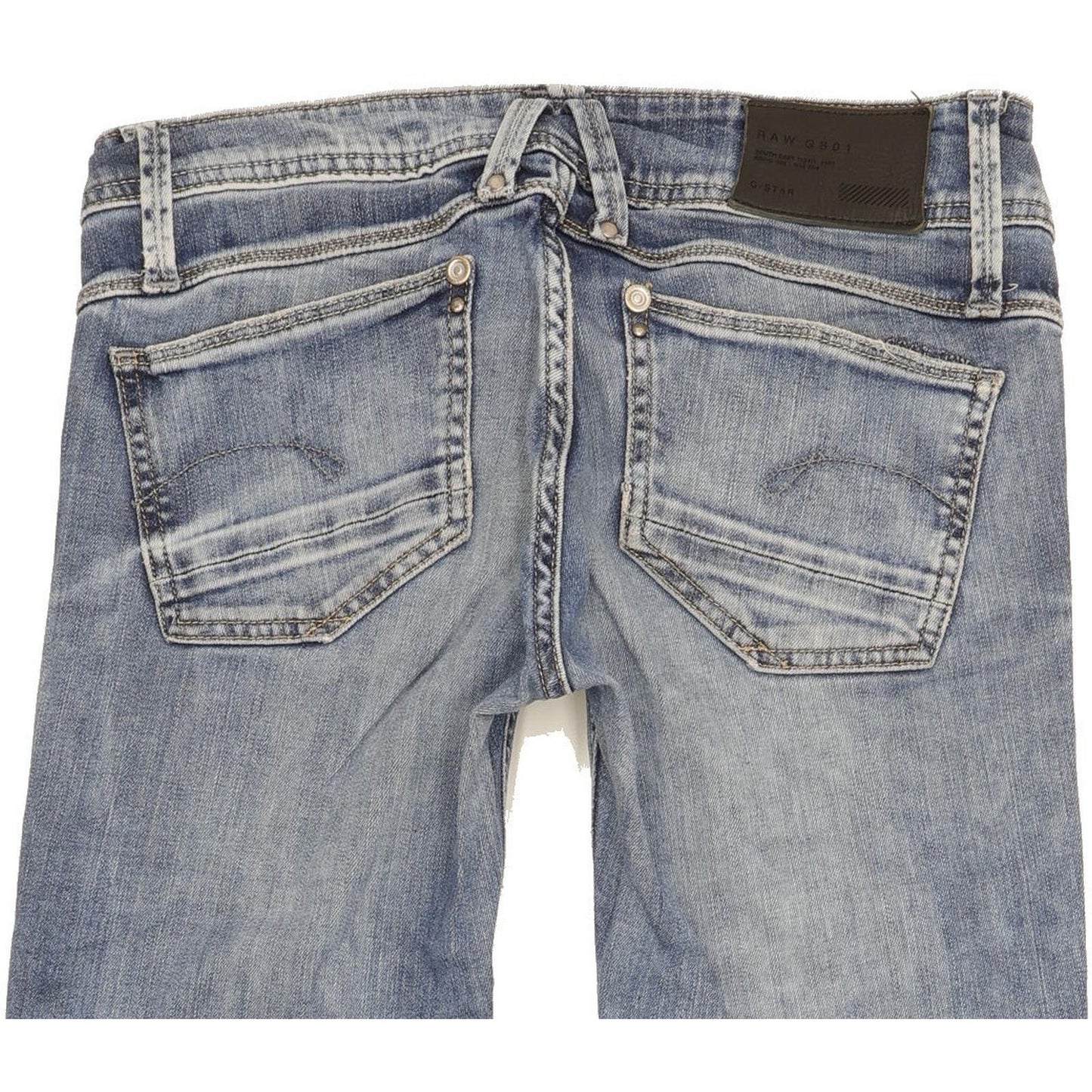 G-Star Lynn Women Blue Skinny Slim Stretch Jeans W27 L32